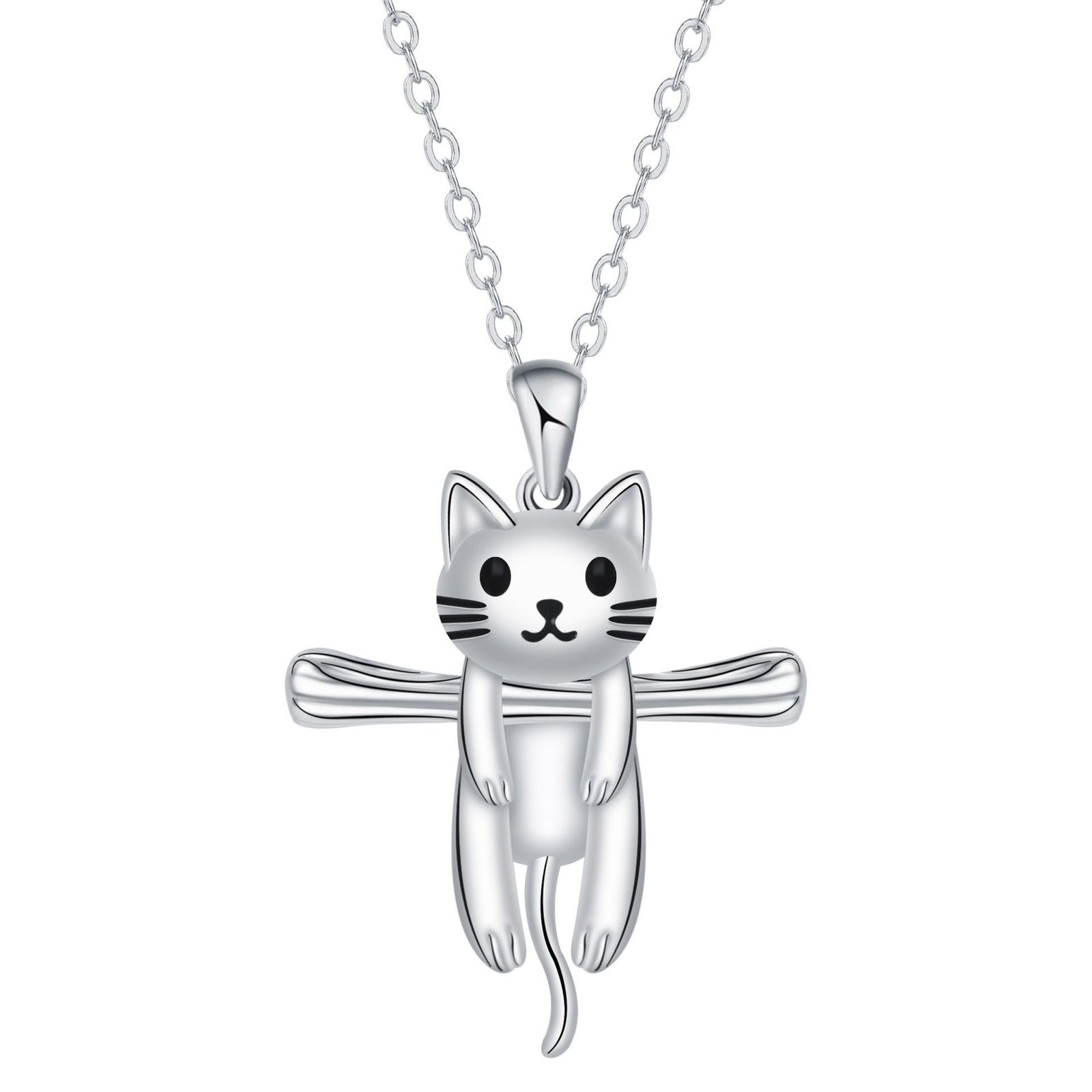 New Cute Personality Design Cat Necklace For Women - Image 5