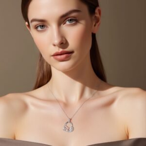 Cute Creative Personality Little Squirrels Exquisite Pendant Necklace